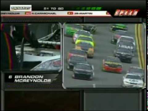 Highlights ARCA Racing Series 250 Talladega Part1 2010 Stock Car Beating and Banging.mpg