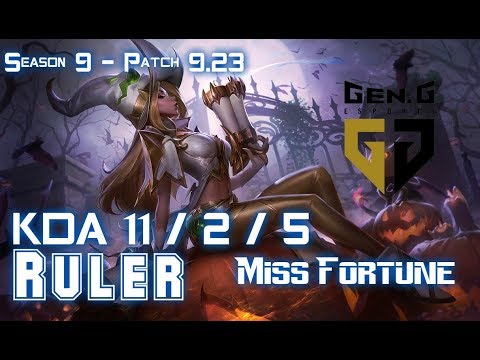 Gen Ruler MISS FORTUNE vs KAI'SA ADC - Patch 9.23 KR Ranked