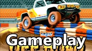 Super Off Road Sega Genesis Gameplay - The No Swear Gamer
