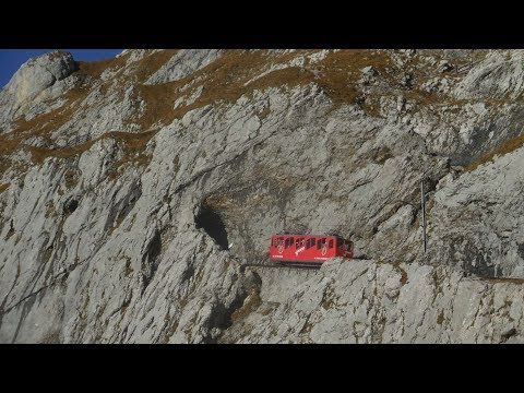The Pilatus Railway - Steepest cogwheel railway in the world