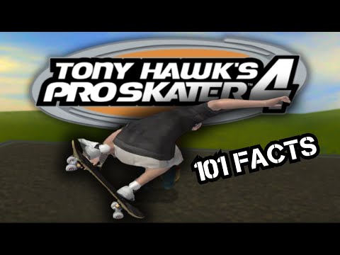 101 facts about the TONY HAWK'S PRO SKATER 4 DEMO