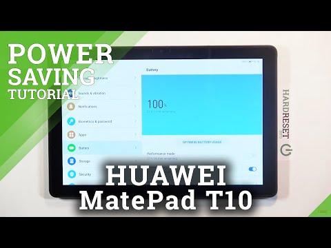 How to Activate Power Saver in HUAWEI MatePad T10 – Battery Optimization