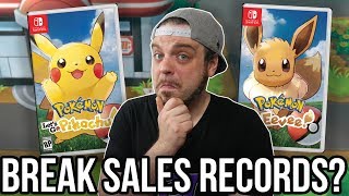 Will Pokemon Let's Go Pikachu on Switch BREAK Sales Records? | RGT 85