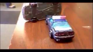 The 10 Second Chase: A Short Scene (siren light switch effect test)