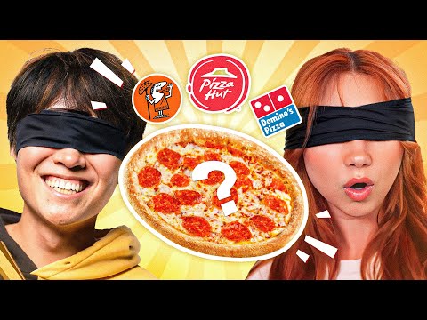 Blind Guess The Pizza Challenge! (ft. @QuarterJade)