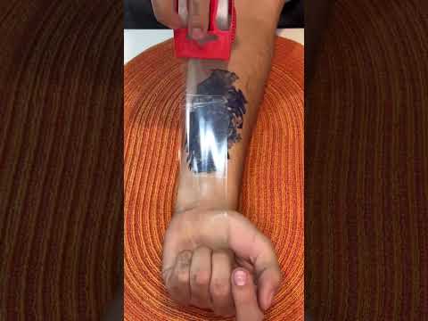 How to Make Temporary Tattoos Disappear Like Magic! #shorts