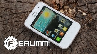 LG E435 Optimus L3 II Dual (White) - відео 2