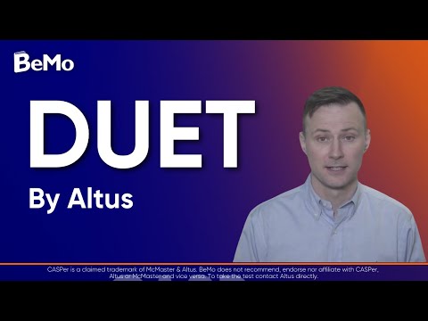 Duet by Altus | BeMo Academic Consulting | #BeMo #BeMore