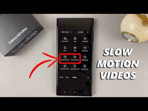 How To Record Slow-Mo Videos On Samsung Galaxy S23's