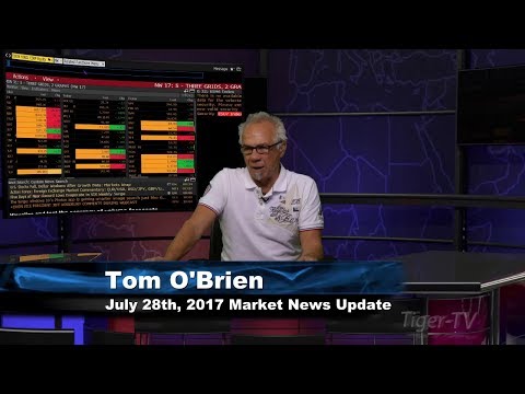 July 28th 10AM Stock Market Update by Tom O'Brien on TFNN