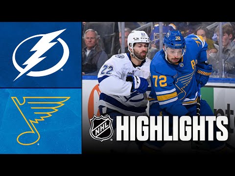 Lightning vs. Blues | NHL Highlights | January 16, 2026