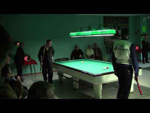 GARAVAGLIA vs MIRABELLA - Finale di Batteria 4^ Prova Biliardo BTP S.Antonino 2015