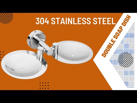 Stainless steel 304 grade soap stand