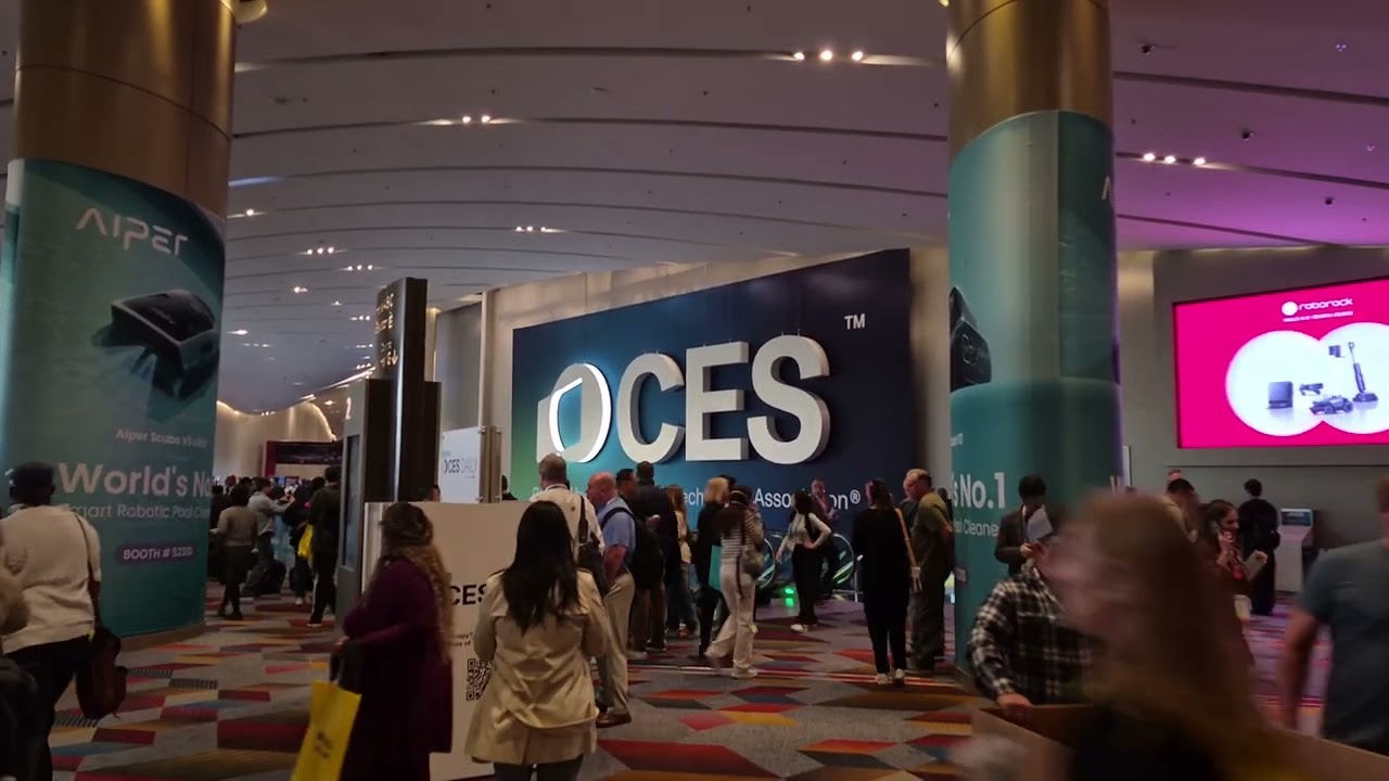 CES crowds - YouTube