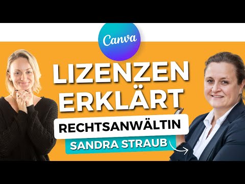 CANVA LIZENZ erklärt | Rechtsanwältin erklärt Canva Lizenzen | Canva kommerziell nutzen