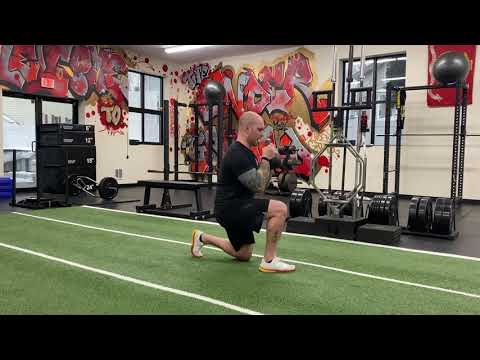 Kettlebell Clean into Forward Lunge