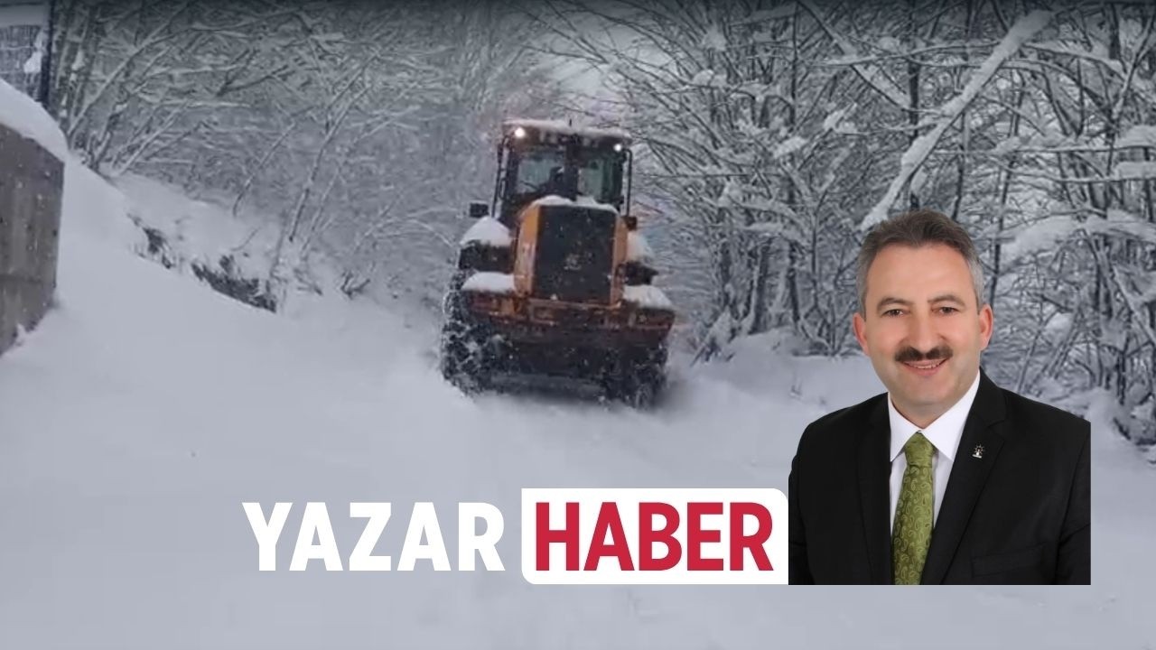 Aybastı Belediye Başkanı İzzet GÜNDOĞAR Yoğun Kar Yağışına Karşı Aralıksız Mücadele Ediyor