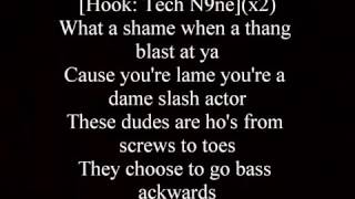 Tech N9ne   Bass Ackwards Lyrics feat  Lil Wayne, Yo Gotti, Big Scoob1