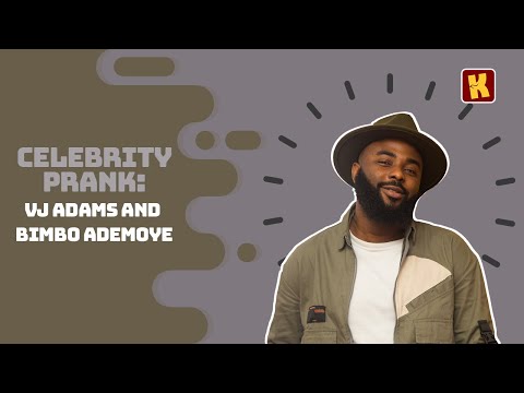 Kraks Prank: VJ ADAMS Pranks BIMBO ADEMOYE | Celebrity Pranks