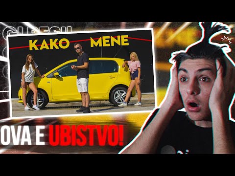 РЕАКЦИЈА НА МАКЕДОНСКИ ПЕСНИ *GP - Kako Mene (Official Music Video)* #6