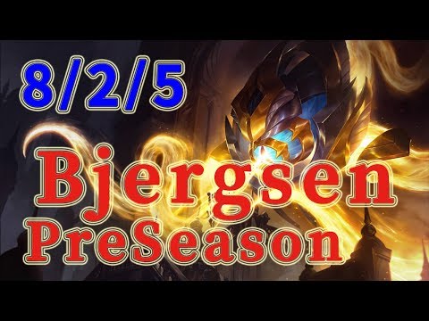 TSM Bjergsen Vel'Koz MID vs Xerath Patch 7.24