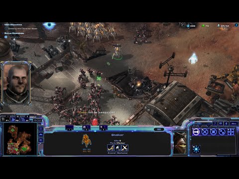 StarCraft 2 Wings of Liberty Co-op Campaign (Protoss Edition) Mission 2 - The Outlaws
