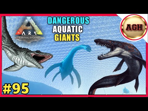 HOW TO DO 4 AQUATIC GIANTS 🐳 MISSION EASILY || ARK: SURVIVAL EVOLVED GAMEPLAY #95