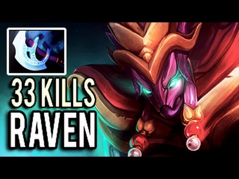 Dota 2 Kiev Major - Hard Carry Spectre Solo Win With 33 Kills by Raven ► TNC vs Thunderbird