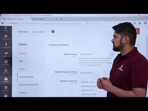 Magento - Setup Currencies