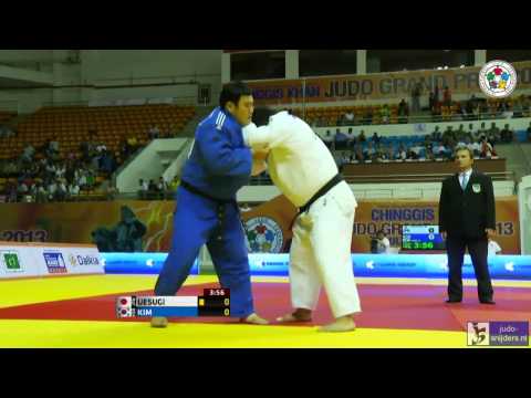 Judo 2013 Grand Prix Ulaanbaatar: Uesugi (JPN) - Whan Kim (KOR) [+100kg] final