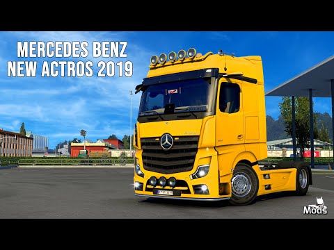 ETS2 1.44 MODS ★ LKW Tuning ▶️ Mercedes Benz New Actros 2019 MP5 v1.8 [Basteln mit Maximus]