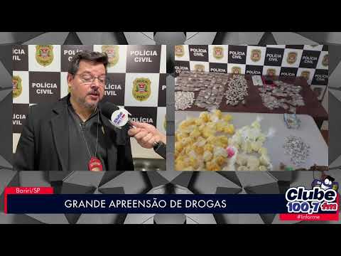 BARIRI: POLÍCIA CIVIL FAZ GRANDE APREENSÃO DE DROGAS