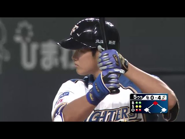 5回裏 ファイターズ・大谷 またもチャンスの第3打席は... 2014/5/20 F-D
