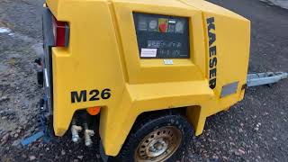 بيع ضاغط متنقل KAESER M26 med bergborrmaskin صورة 4 ضاغط متنقل KAESER M26 med bergborrmaskin صورة 4