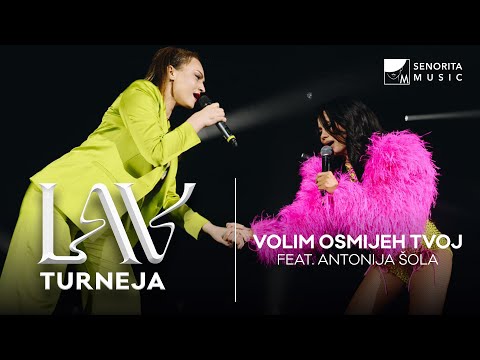 Milica Pavlovic feat. Antonija Šola - Volim osmijeh tvoj - Lav tour Rijeka