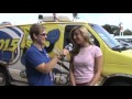Dee Daniels w/Redskins Cheerleader