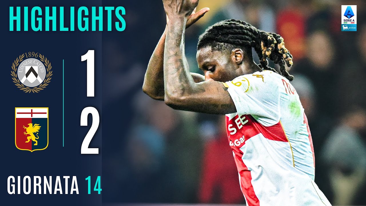 UDINESE-GENOA 1-2 | HIGHLIGHTS | 14ª GIORNATA | SERIE A ENILIVE 2025/26