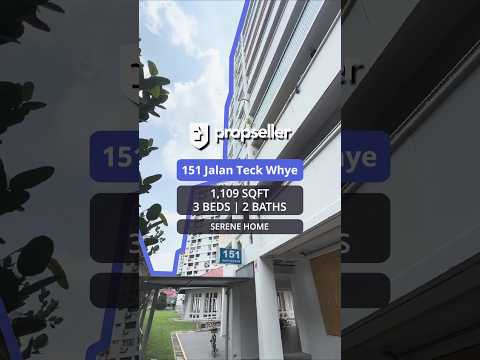 151 Jalan Teck Whye, 151 Jalan Teck Whye, 3 Bedrooms, 1,109 sqft, HDB Flat For Sale, by Gina Tow, 500225308 - PropertyGuru.com.sg