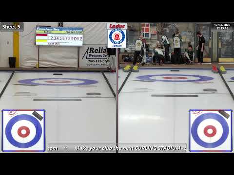 Johnson Tao vs. Craig MacAlpine - Draw 4 - Curling Stadium Alberta Curling Series 5