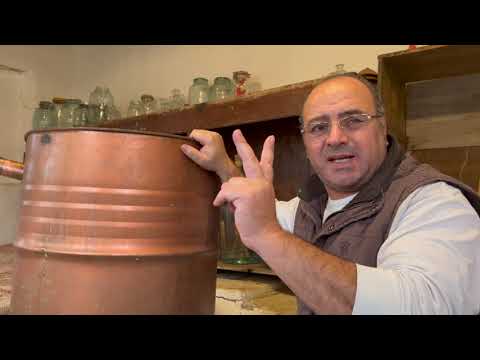 Lebanese ARAK Tutorial in Details. Raw Meat Preparation and Dinner. The Traditional Village Life