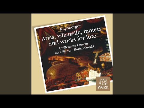 Kapsberger : Libro primo d'intavolatura di lauto [1611] : Toccata III