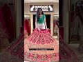 Unboxing Premium Bridal Lehenga Shopping In Chandni Chowk Shorts Ashortaday Lehenga Lehengacholi