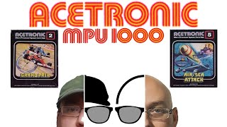 Acetronics MPU 1000 Console - Air Sea Attack & Grand Prix - ARG Presents 206