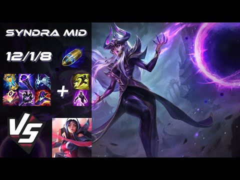 MID Syndra vs Irelia - EU Grandmaster Patch 25.19
