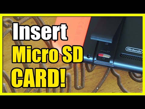 How to Install Micro SD Card into Nintendo Switch (Easy Tutorial)