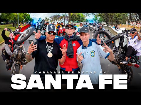WE DID A MOTORCYCLE CARAVAN IN SANTA FE AND EVERYTHING HAPPENED • MDS VLOG