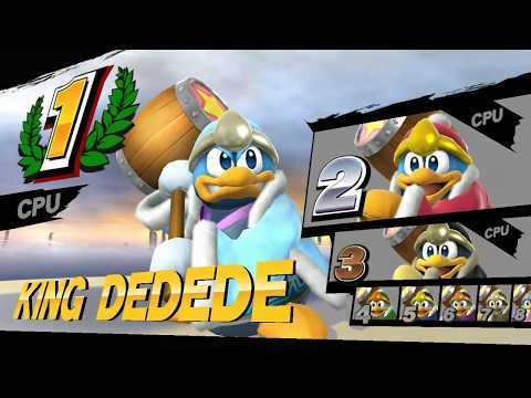 Team King Dedede Battling On SSB4