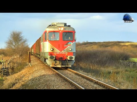 LDE2100 60-1317-6 & Marfar CFR MARFĂ Freight Train Spre Holod Vest/To Holod West - 07 December 2020