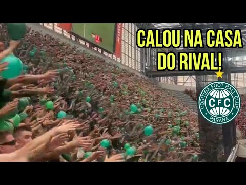 Coritiba fans silence Atlético Paranaense in derby at Arena da Baixada!