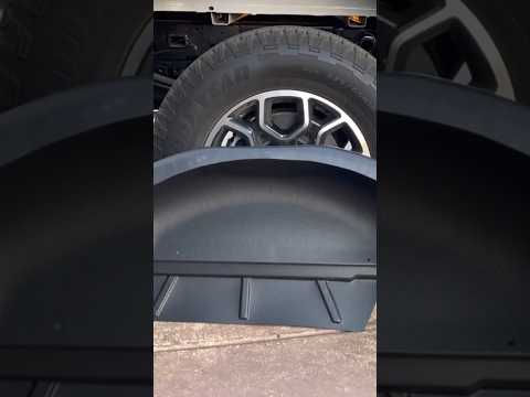 Rear wheel well liner install on 21+ Ford F150